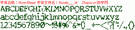 查看字体及作者详细介绍