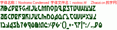 查看字体及作者详细介绍
