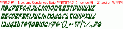 查看字体及作者详细介绍