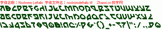查看字体及作者详细介绍