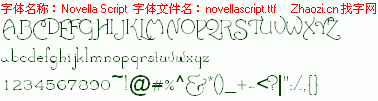 查看字体及作者详细介绍