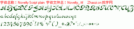 查看字体及作者详细介绍