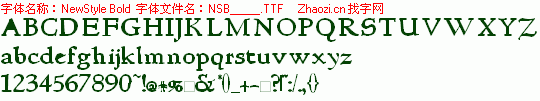 查看字体及作者详细介绍