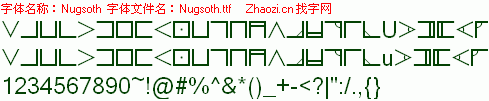 查看字体及作者详细介绍