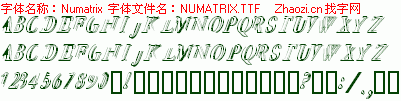查看字体及作者详细介绍
