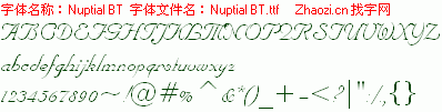 查看字体及作者详细介绍