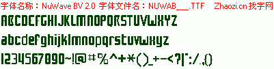 查看字体及作者详细介绍