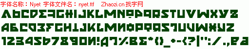 查看字体及作者详细介绍