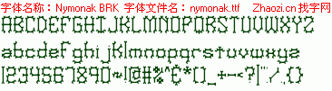 查看字体及作者详细介绍