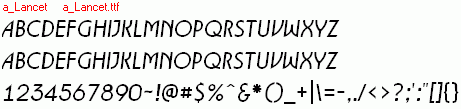 查看字体及作者详细介绍