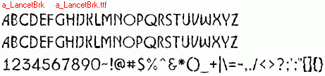 查看字体及作者详细介绍