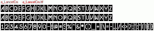 查看字体及作者详细介绍