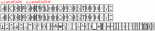 查看字体及作者详细介绍