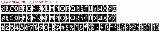 查看字体及作者详细介绍