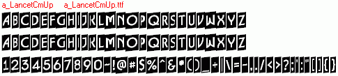 查看字体及作者详细介绍