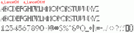 查看字体及作者详细介绍