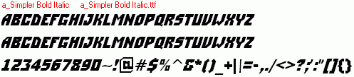 查看字体及作者详细介绍