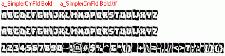 查看字体及作者详细介绍