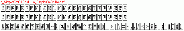 查看字体及作者详细介绍