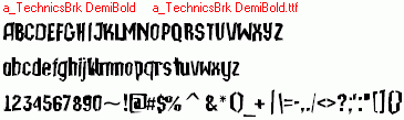 查看字体及作者详细介绍