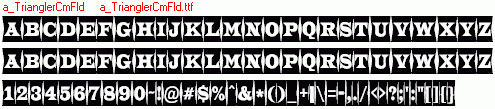 查看字体及作者详细介绍