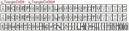 查看字体及作者详细介绍