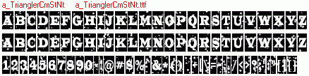 查看字体及作者详细介绍