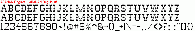 查看字体及作者详细介绍