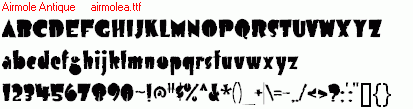 查看字体及作者详细介绍