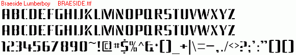 查看字体及作者详细介绍