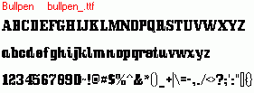 查看字体及作者详细介绍