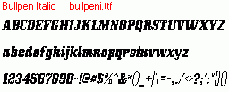 查看字体及作者详细介绍