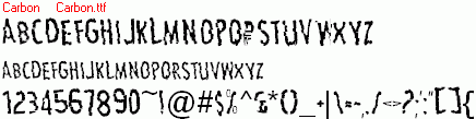 查看字体及作者详细介绍