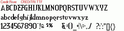 查看字体及作者详细介绍