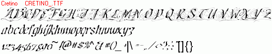 查看字体及作者详细介绍
