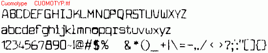 查看字体及作者详细介绍