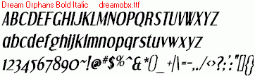 查看字体及作者详细介绍