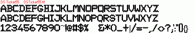 查看字体及作者详细介绍