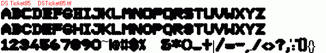 查看字体及作者详细介绍