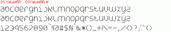 查看字体及作者详细介绍