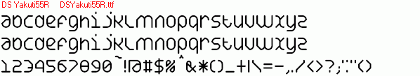 查看字体及作者详细介绍