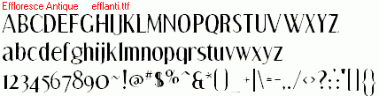 查看字体及作者详细介绍