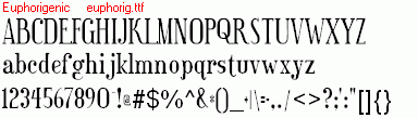 查看字体及作者详细介绍
