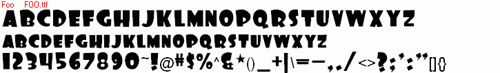 查看字体及作者详细介绍