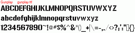 查看字体及作者详细介绍
