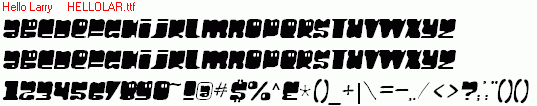 查看字体及作者详细介绍
