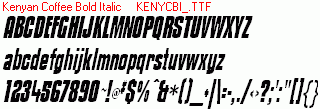 查看字体及作者详细介绍