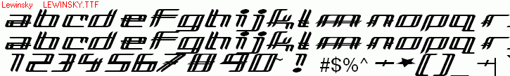 查看字体及作者详细介绍