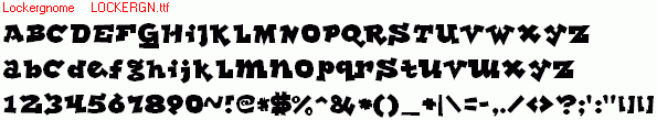 查看字体及作者详细介绍