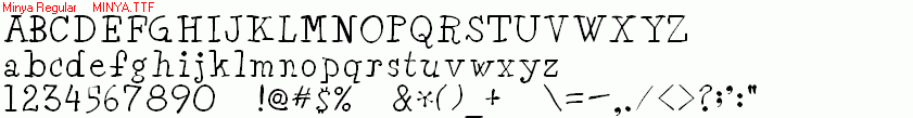 查看字体及作者详细介绍